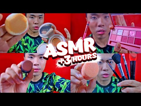 Full Face to Screen: Realistic ASMR [화장🇰🇷] 3 Hrs, No Talking: Sleep-Inducing Makeup Roleplay