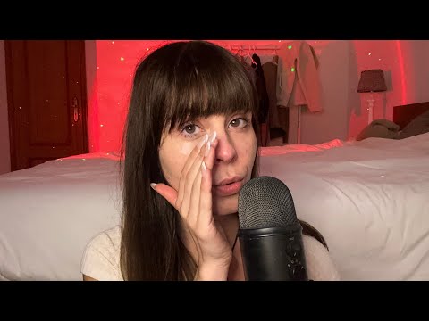 ASMR cupped whispering at 500% sensitivity (update ramble)