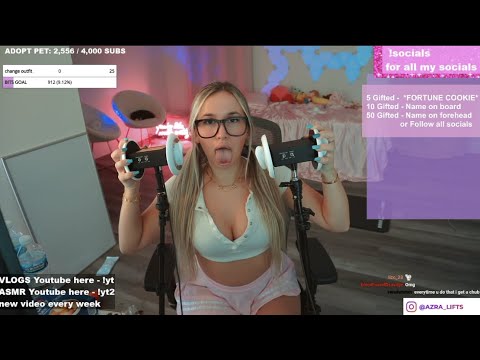BEST DOUBLE EAR LICKING ASMR PT.2