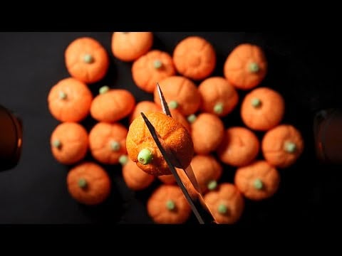ASMR So Satisfying Marshmallows Cutting Sounds  바삭 폭신 쫀득한 마시멜로우 자르기 ASMR