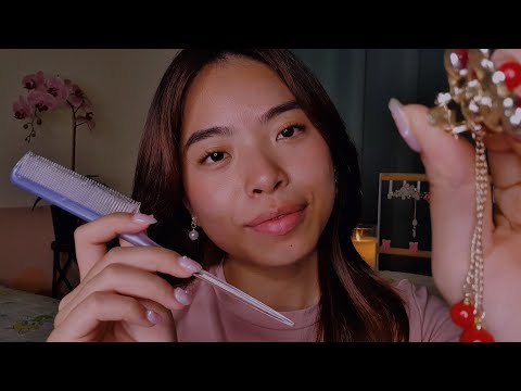 ASMR Hair Clipping 🌺 Layered Sounds