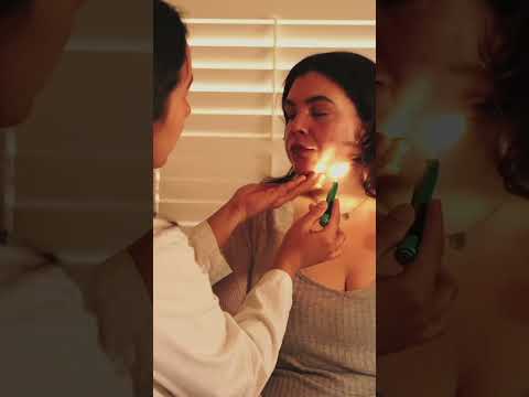 Part 1 | Flashlight Face Inspection and Vitals with @siestawithsarahasmr #asmr #medicalroleplay