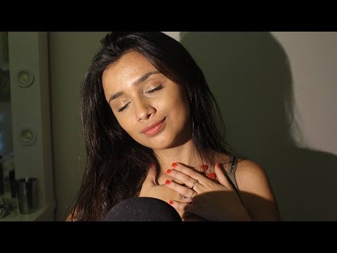 ASMR BINAURAL - TE FAZENDO RELAXAR E CUIDANDO DE VOCÊ ❤