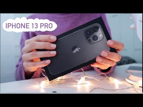 ASMR suomi - IPHONE 13 PRO unboxing & review, esittely - АСМР НОВЫЙ АЙФОН распаковка iPhone 2021