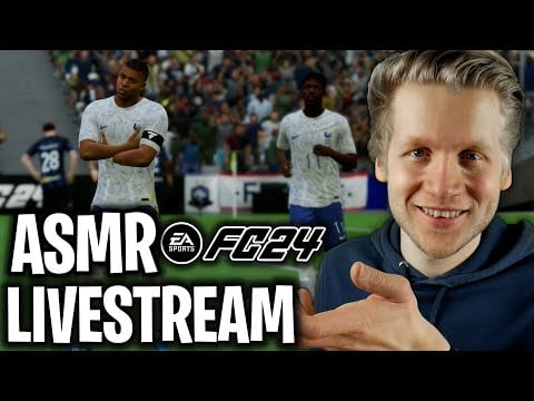 ASMR LIVE | EA FC 2024 zum entspannen? :D | Livestream vom 23.01.2024