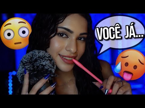 ASMR | FAZENDO PERGUNTAS DESCONFORTÁVEIS SOBRE A SUA PERSONALIDADE! 🌀