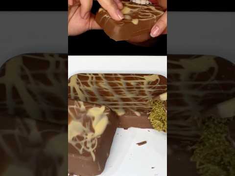 DUBAI CHOCOLATE PISTACHIO BAR #shorts