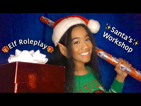 [ASMR] Santa Shop Role-play(Elf Role-play)(Christmas ASMR)🎁🎄