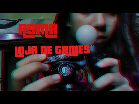 {ASMR} LOJA DE GAMES PT/BR