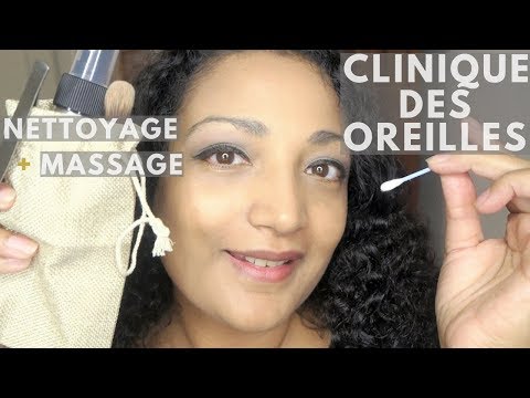 ASMR Clinique des oreilles Nettoyage profond avec massage Examen avec Dr French