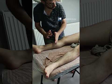 Turkish massage that relieves stress in the front thighs #satisfying #relaxing #asmr #short #massage