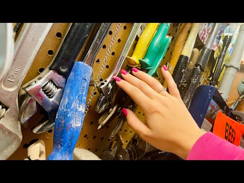 ASMR! GARAGE Tingles! 🔨🪛🪚🔩