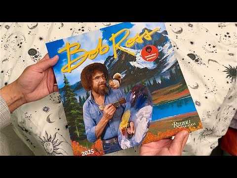 ASMR: Exploring 12 Iconic Bob Ross Pieces for 2025