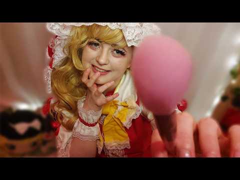 ASMR Vampire sister does your makeup 🩸 ♡ Flandre Scarlet roleplay (fast & aggressive, whispering)