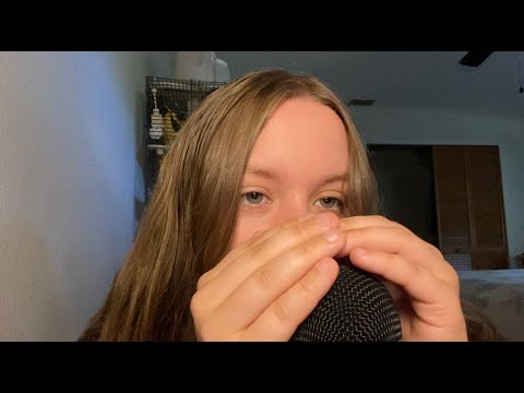 ASMR 2 Minutes of INTENSE Mouth Sounds (Fast and Aggressive) (Hand Movements and Visual Triggers)