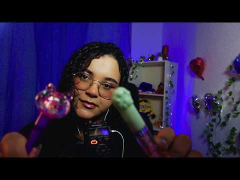 ASMR SONS DE BOCA COM GLOSS l VÁRIOS GLOSS BEM DELICADO