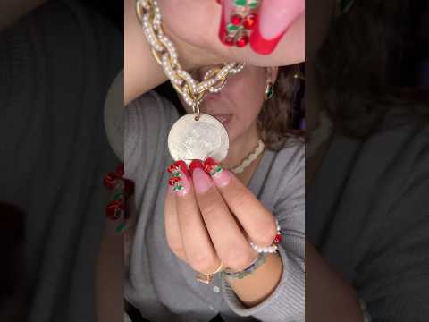 Coin Jewelry ASMR 🪙✨ #asmr #jewelry #jewelryasmr #coin #bestlifebybrooke #tingles #sleepaid #relax