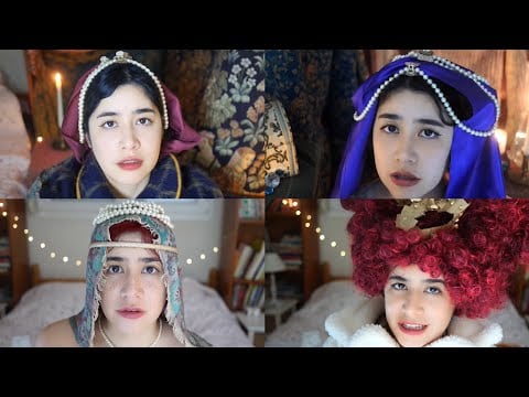 ASMR 10 Tudor queens confide in you 