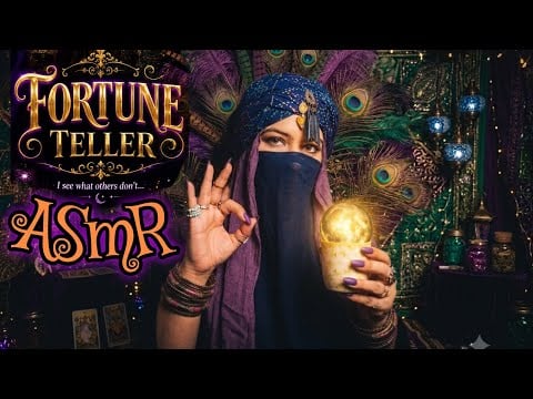 🔮✨ASMR: Fortune Teller Predicts Your Future 😵‍💫 #aaasmr #roleplay #funnyvideo 