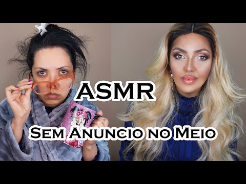 ASMR Me Maquiando #Sussurros | Luto e Marilia Mendonca  | Sem Anuncio no Meio