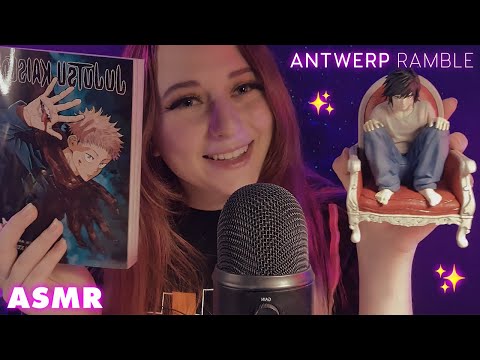 [ASMR] My Trip To Antwerp (whisper ramble)