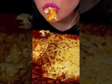 Extra Cheesy Lasagna #shorts #asmr #youtubeshorts