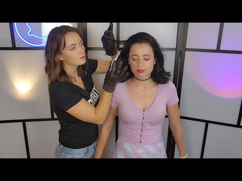 ASMR "unedited" TSA Pat Down & Bag Check on Female - Fast and Aggressive Roleplay for *SLEEP*