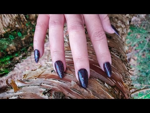 Public ASMR🍄Tapping in Nature (Fast Aggressive)