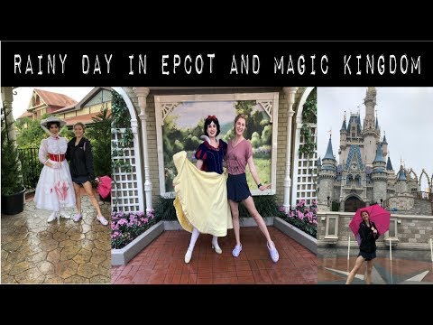 rainy day at epcot and magic kingdom // dcp spring 2019