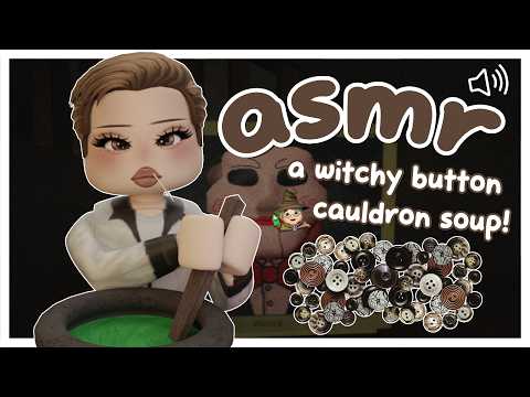 (roblox asmr 🌙) brewing a witchy button stew! 🧙🏻 (no talking)