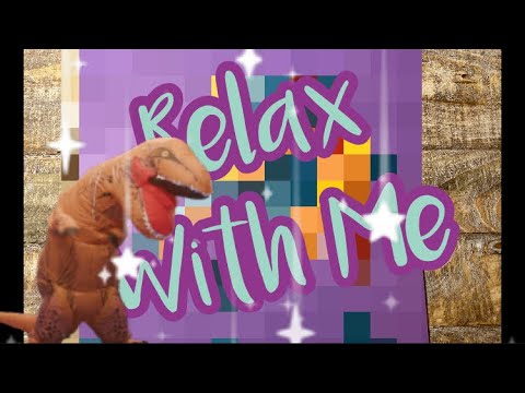 ASMR Visual & Sound Triggers: T-Rex 🦖 Sticker Puzzle #783