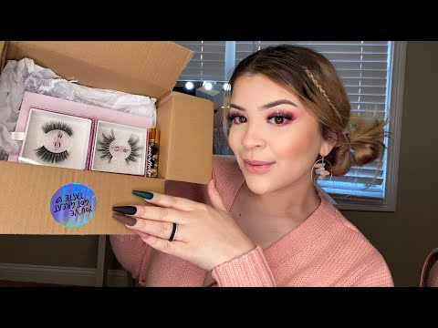 ASMR testing out new makeup products 💞