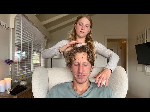 ASMR Personal Attention Treatment w/ Sweeping, Massage & Aura Cleanse