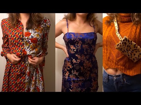 ASMR Affordable Fall Fashion Haul