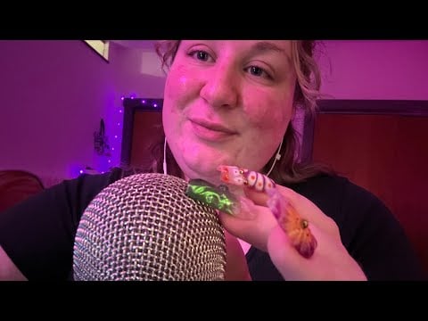 ASMR | Super Délicate Mic Scratching (with whispering) 💞