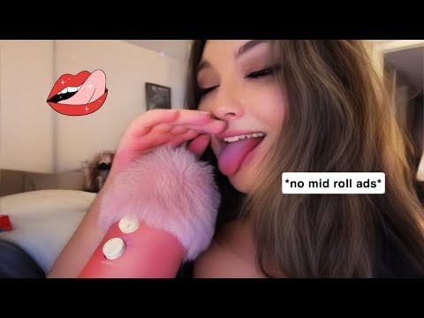ASMR CUPPED MOUTH SOUNDS/INAUDIBLE WHISPERS *no mid roll ads*!!