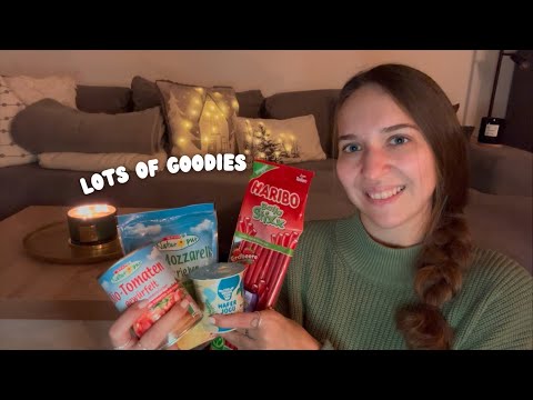 ASMR Grocery Haul 🍅 (Tapping & Scratching on Food Items, Crinkles, Whisper Ramble)