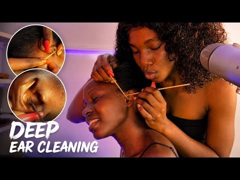 ASMR Ear Cleaning, Scalp Scratching, Head Massage & Back Scratching for Deep Sleep