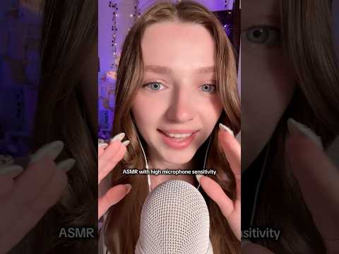 ASMR with high microphone sensitivity #asmr #asmrsounds #asmrrelax #asmrsleep #relax #tingles