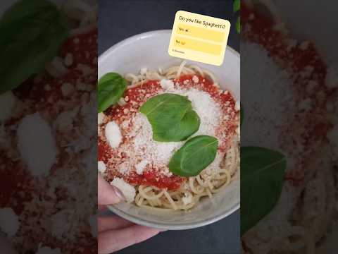 Come cook some Spaghetti with me ASMR 🍝😋 #asmr #teteasmr #relax