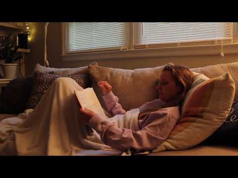 [ASMR] Read With Me During A Thunderstorm - NO TALKING
