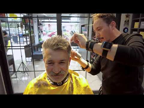 FROM MY BARBER FRIEND TO ME ASMR RELAXING MASSAGE AND HAIRCUTING
