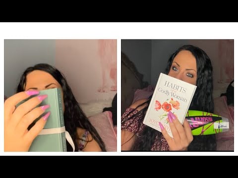 ASMR random Amazon haul + MadamGlam Collab *tapping & whispering*