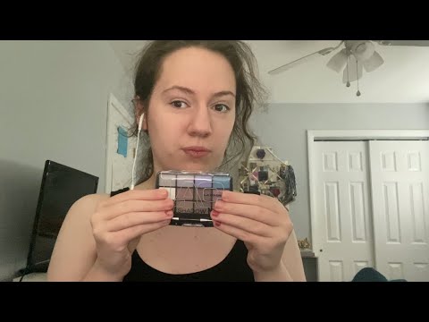 asmr | eyeshadow palette tapping!