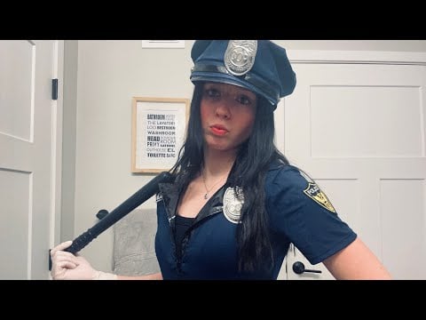 ASMR~ Jail Intake 👮 (Measuring, Pat Down, Bag Check) 