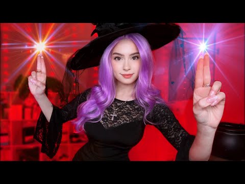 ASMR WITCH FULL BODY EXAM Detailed Medical Roleplay 🧙‍♀️ ASMR Cranial Nerve Exam, Ear, Eye, Light 🎃