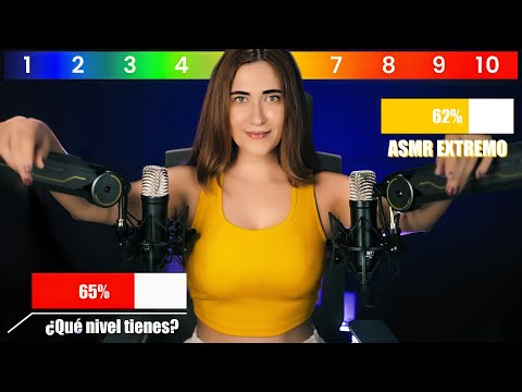 ASMR | ¿Podrás llegar al NIVEL 10 sin DORMIR? Asmr para DORMIR | ASMR Español | Asmr with Sasha