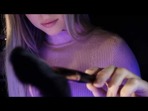 ASMR Brush You to Sleep - Soft Whispering & Inaudible Sounds for Deep Relaxation
