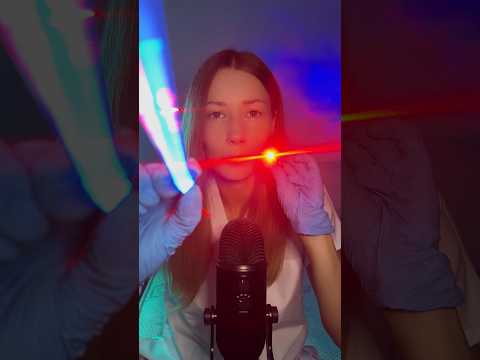 Let’s Check Your Vision 👀 ASMR Doctor Roleplay #tingles #sleepasmr #doctor