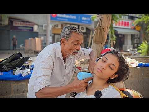 She Visited Waris Barber For Another RELAXING Head Massage | BEST For INSTANT SLEEP | ASMR Gautam